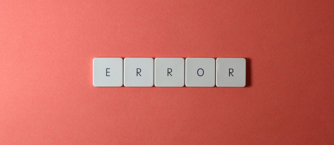 La cultura del error o el arte de gestionar