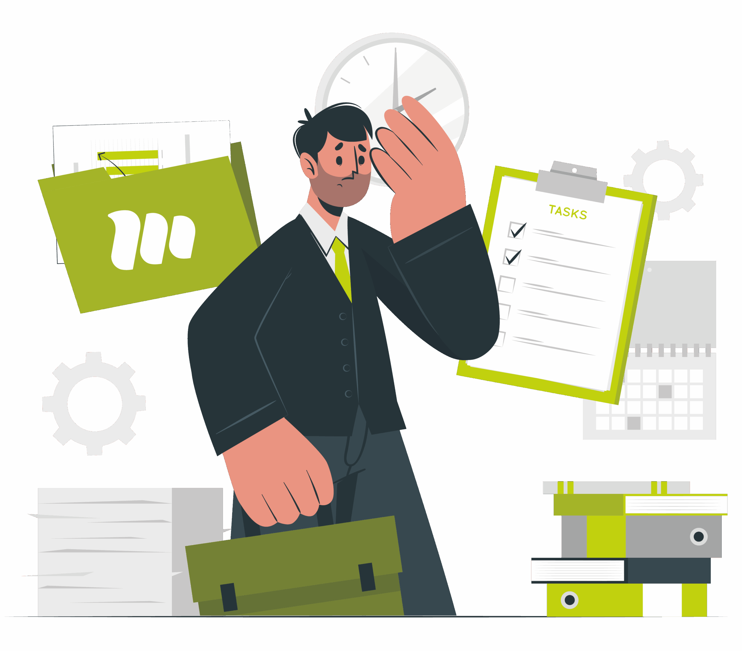 Artículo 239 - Ilustración - Enfrentar el estrés laboral