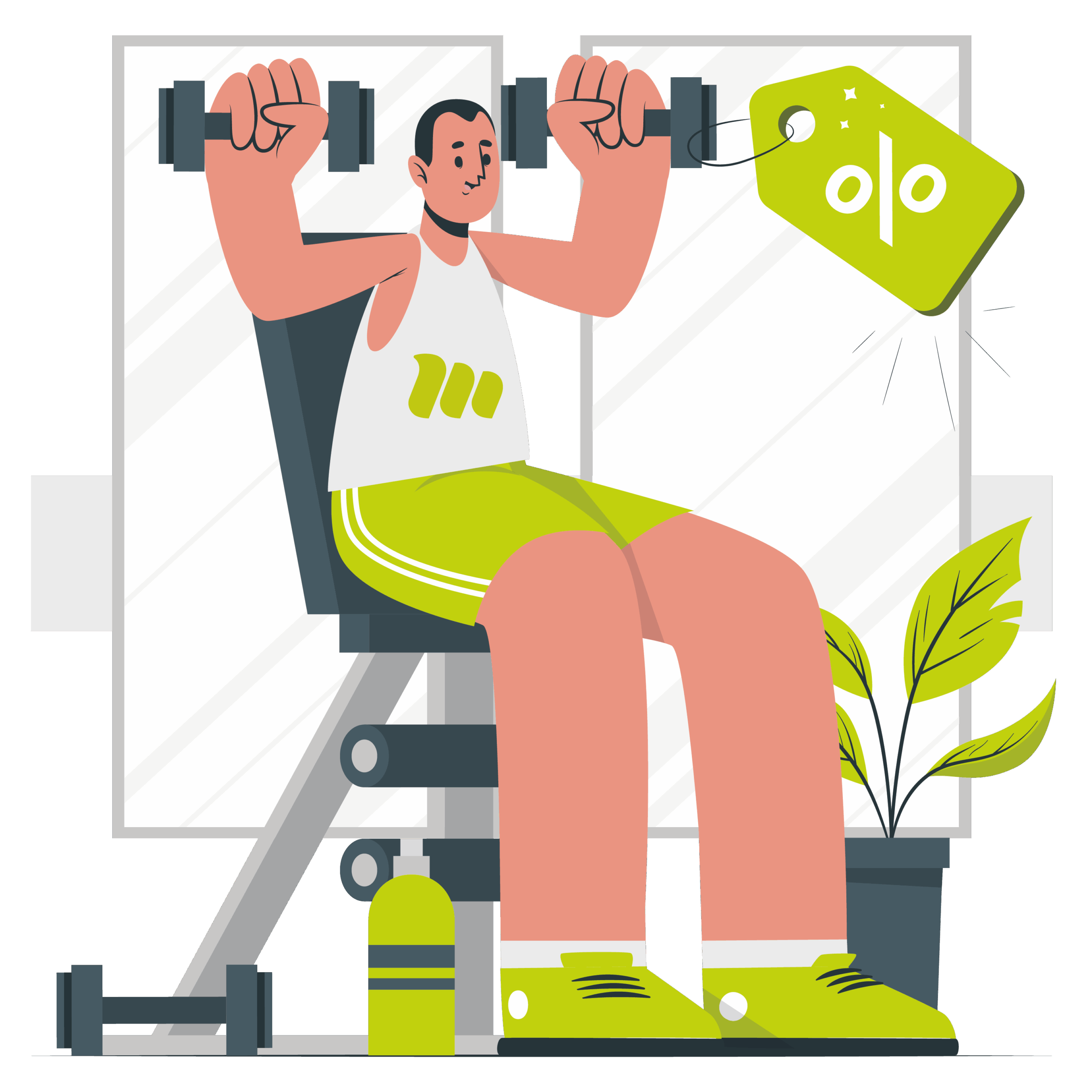 Artículo 260 - Ilustración - descuentos en Gimnasio